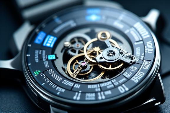 Advanced mechanical watch servicing gamit ang AI diagnostics