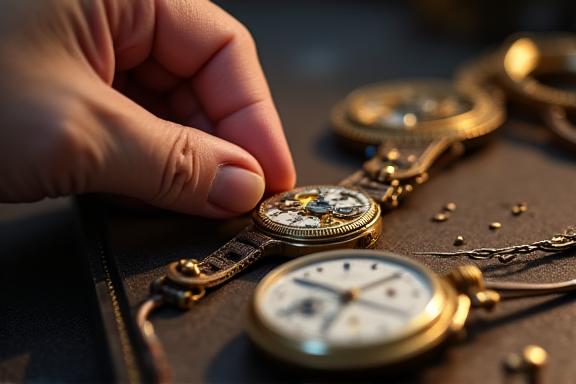 Vintage watch restoration gamit ang 3D printing at laser precision